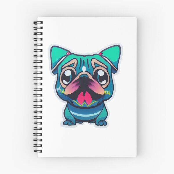 Item preview, Chibi Pug Puppy Kawaii designed and sold by friskyfoxtrot.