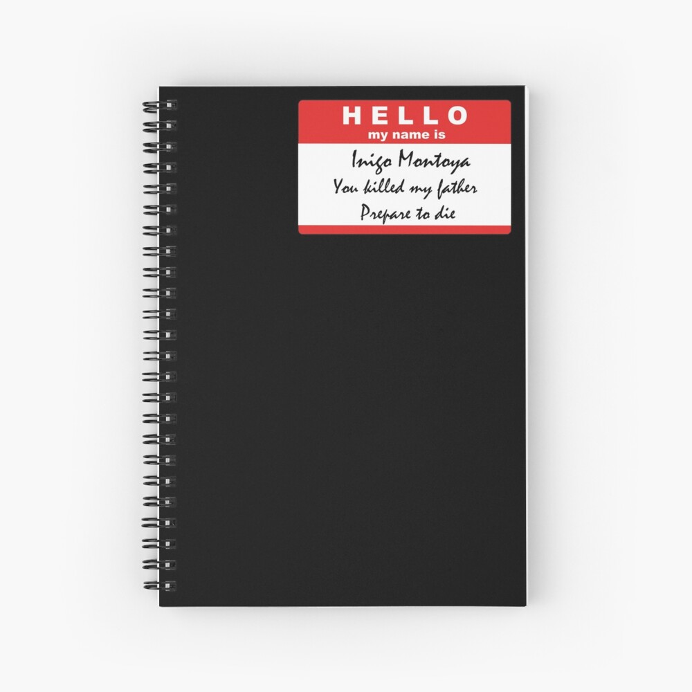 Item preview, Spiral Notebook designed and sold by wtfbaker.