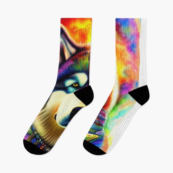 Item preview, Tribal Alaska Malamute Dog Pop Art 2 designed and sold by DiatomDesigns.