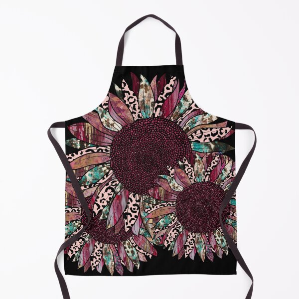 Item preview, Purple And Pink Sunflowers With Cheetah Print designed and sold by handsoftime2020.