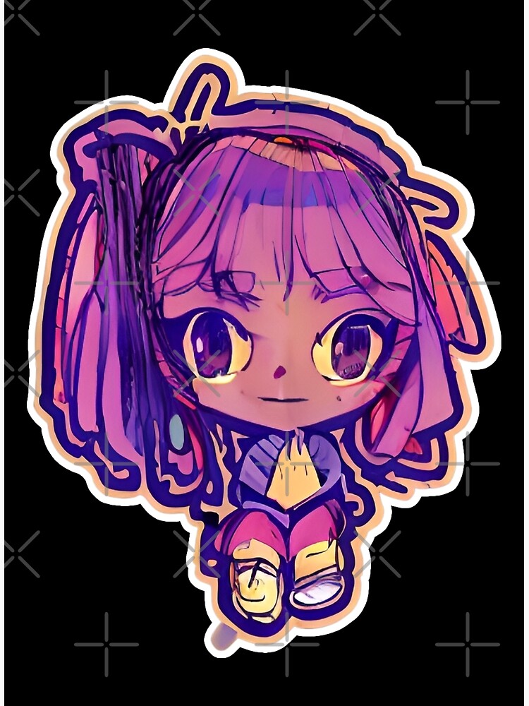 Purple Anime Pfp 31 Poster For Sale By Moorct522 Redbubble