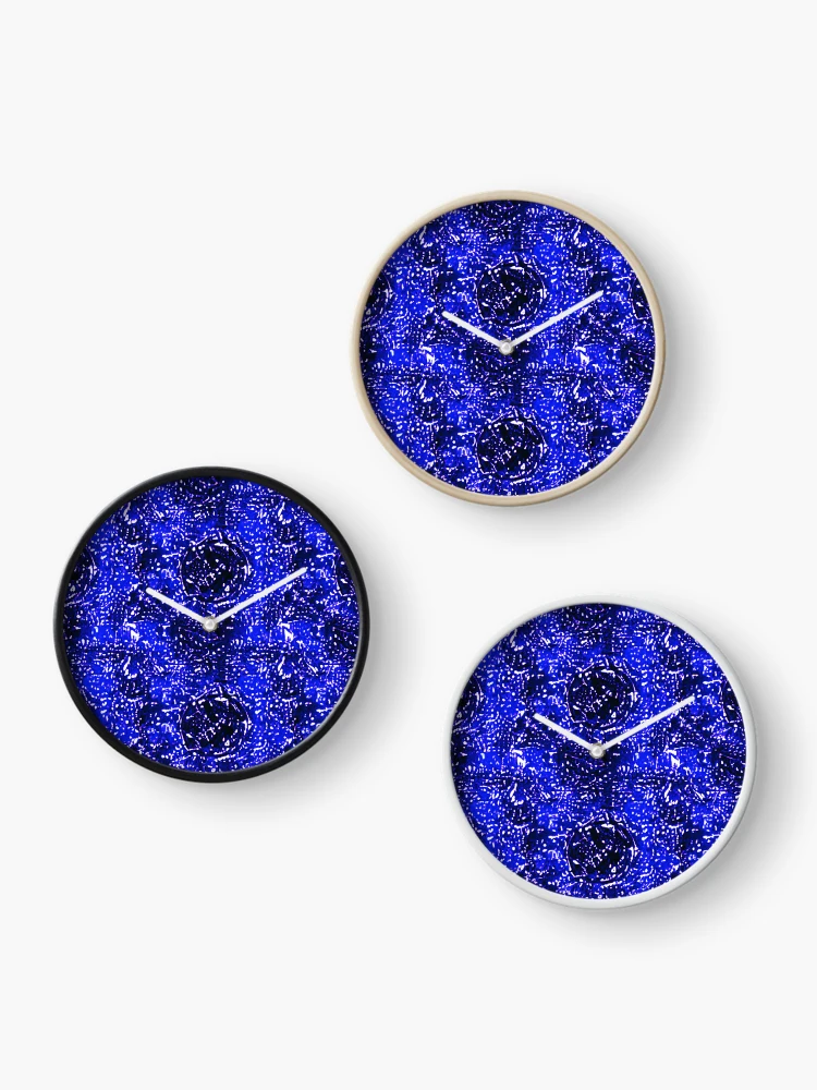 Thumbnail 3 of 4, Clock, Blue Magic designed and sold by TiltedCode.