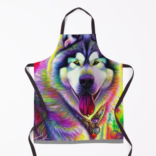 Item preview, Tribal Alaska Malamute Dog Pop Art 3 designed and sold by DiatomDesigns.