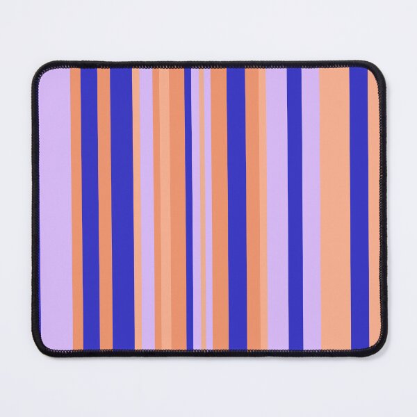 Item preview, Blue Orange and Lilac Stripes designed and sold by fontspree.