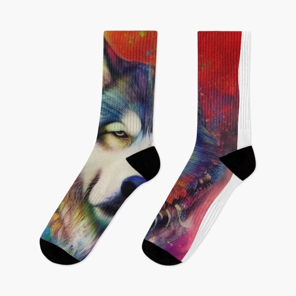 Item preview, Tribal Alaska Malamute Dog Pop Art 4 designed and sold by DiatomDesigns.