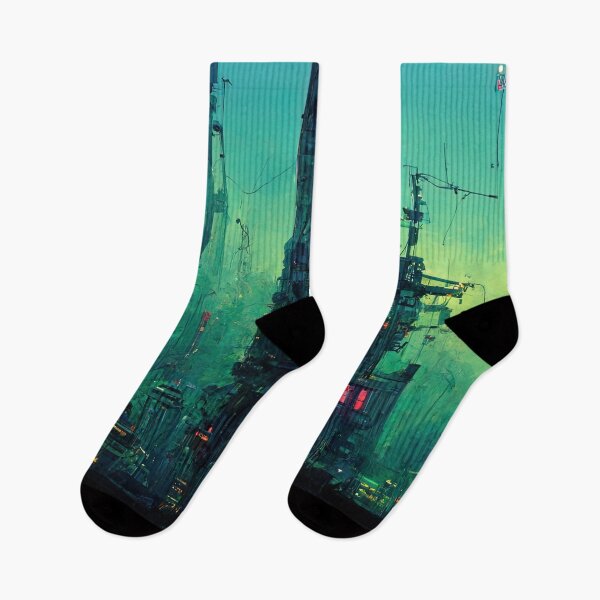 Item preview, Cyberpunk Worlds #CP1-6 designed and sold by DigitalvanShop.