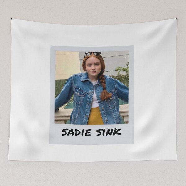Item preview, sadie sink edit (blue) instant photo designed and sold by Larissa Sotero.