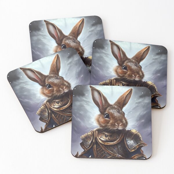 Item preview, AI Generated Art, War Rabbit designed and sold by RabbitHoleMI.