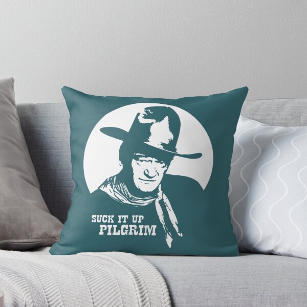 Item preview, John Wayne - Suck it up Pilgrim   designed and sold by LittleBowPeeps.