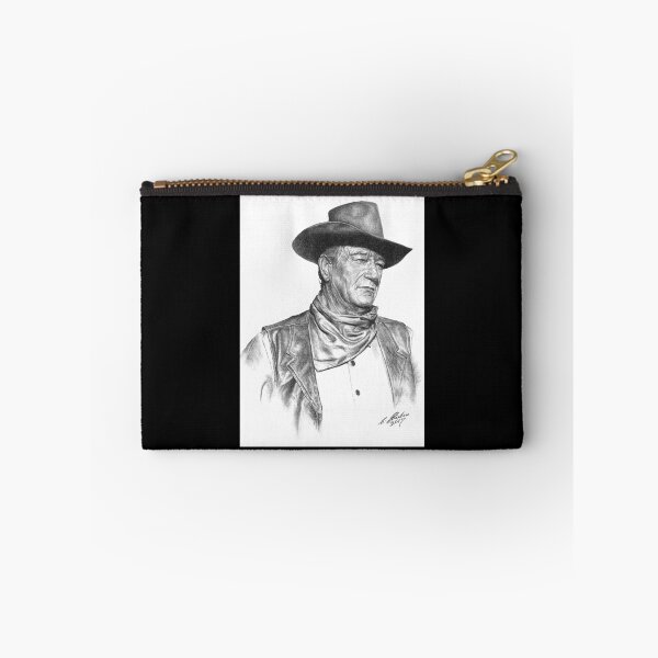 Item preview, John Wayne Charcoal Drawing   designed and sold by LittleBowPeeps.