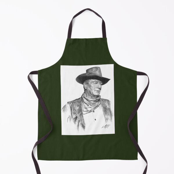 Item preview, John Wayne Charcoal Drawing   designed and sold by LittleBowPeeps.