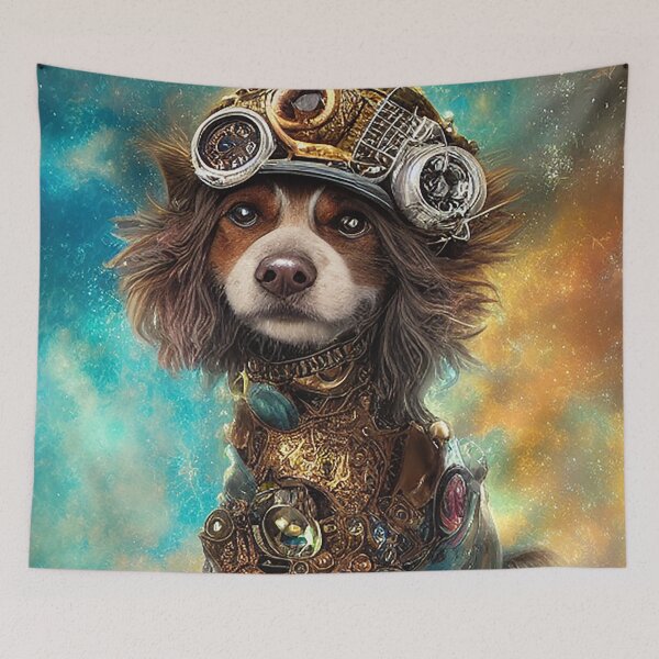 Item preview, Shaggy Steampunk Puppy designed and sold by MixinMadness.