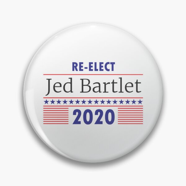 Item preview, Re-Elect Jed Bartlet 2020 Stars and Stripes     designed and sold by wendyjenn.