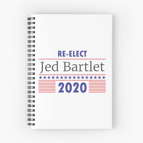 Item preview, Re-Elect Jed Bartlet 2020 Stars and Stripes     designed and sold by wendyjenn.
