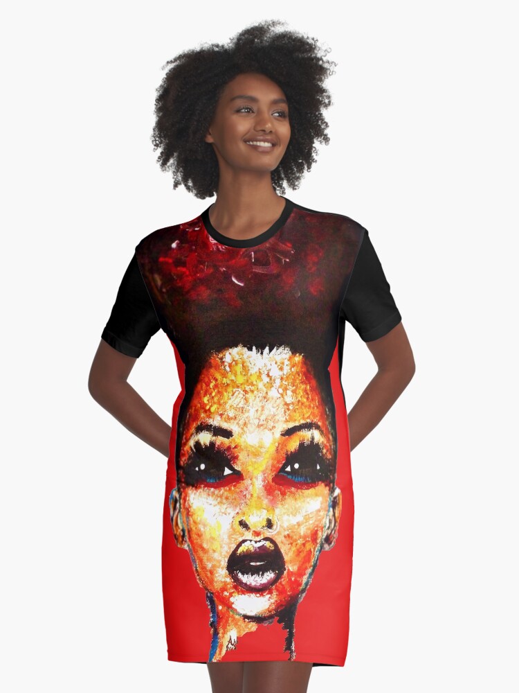 Positive Attitude Natural Hair Puff Diva Natural Hair Art Graphic