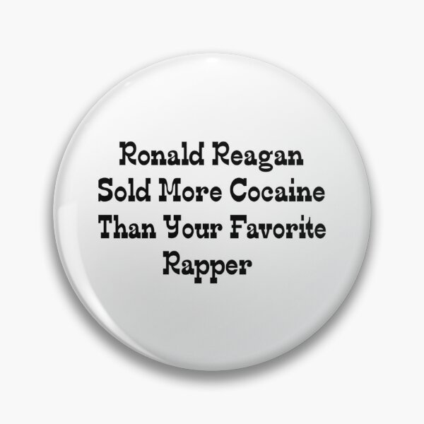 Item preview, Ronald Reagan Sold More Cocaine Than Your Favorite Rapper Shirt Fitted Scoop  designed and sold by wendyjenn.