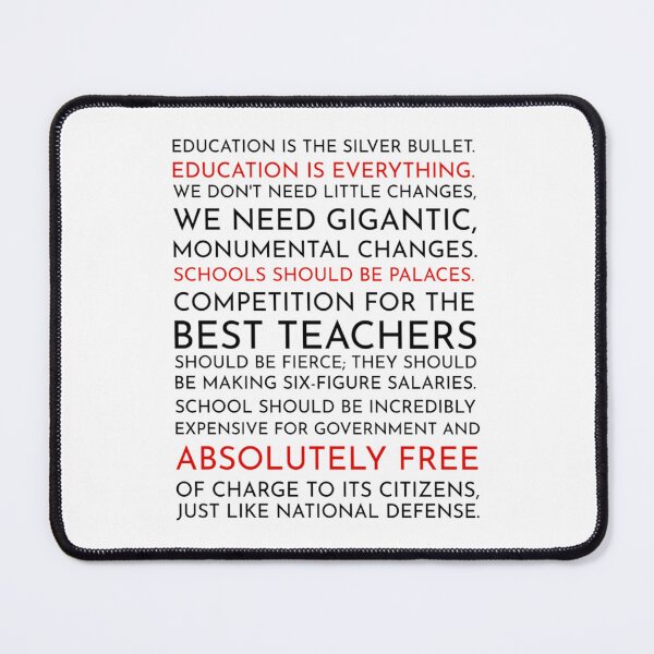 Item preview, Sam Seaborn Education Speech - The West Wing   designed and sold by wendyjenn.