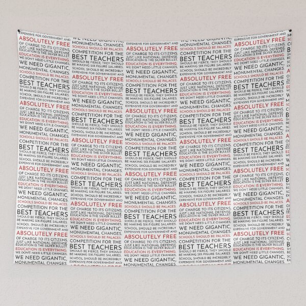 Item preview, Sam Seaborn Education Speech - The West Wing   designed and sold by wendyjenn.