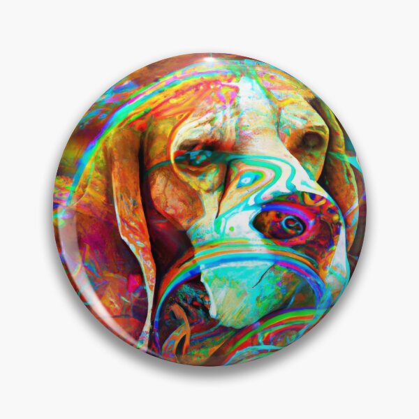 Item preview, Tribal Beagle Dog Art 1 designed and sold by DiatomDesigns.