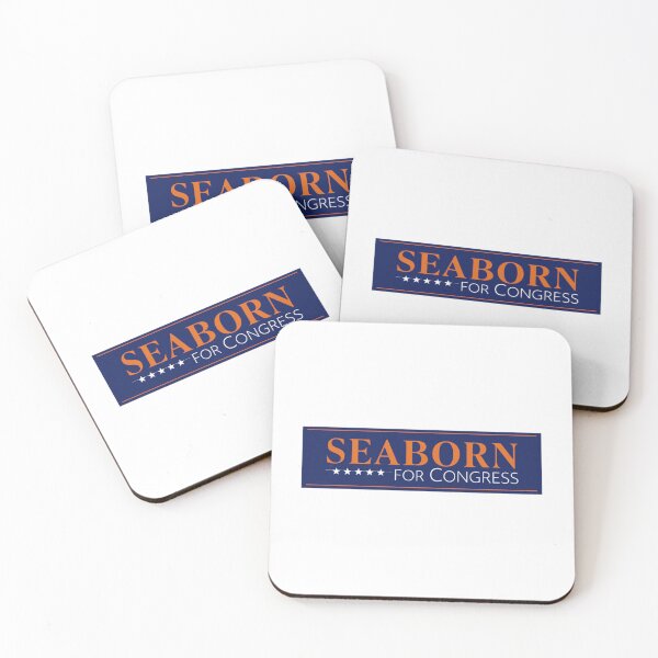 Item preview, Seaborn For Congress (Orange Navy)   designed and sold by wendyjenn.