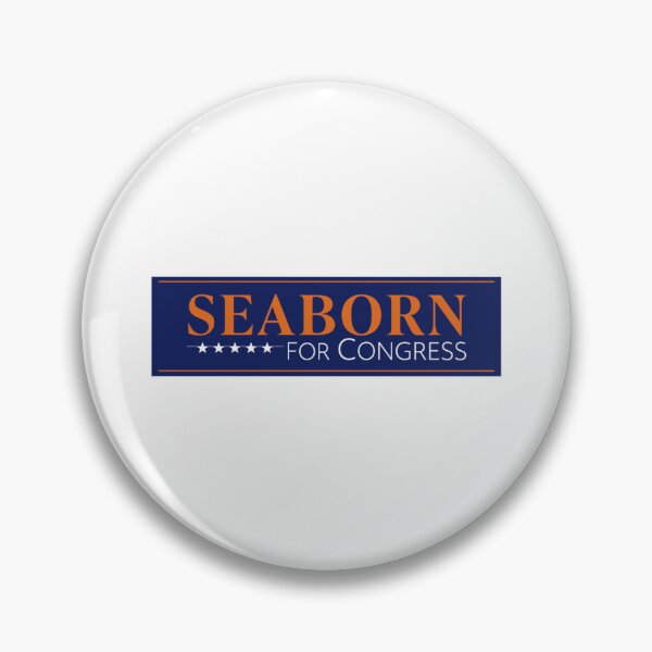 Item preview, Seaborn For Congress (Orange Navy)   designed and sold by wendyjenn.