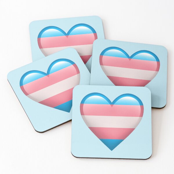 Item preview, trans pride heart emoji (blue) designed and sold by bees-illustrate.