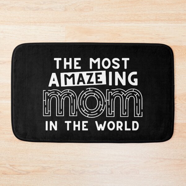 Item preview, The Most Amazing Mom In The World Maze Design Mother's Day designed and sold by DetourShirts.
