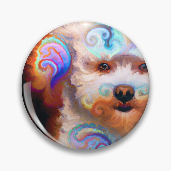 Item preview, Tribal Bichon Frise Dog Art 1 designed and sold by DiatomDesigns.
