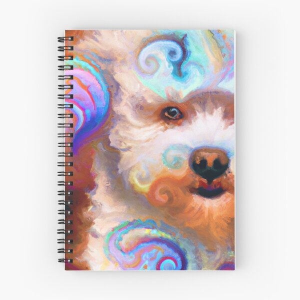 Item preview, Tribal Bichon Frise Dog Art 1 designed and sold by DiatomDesigns.