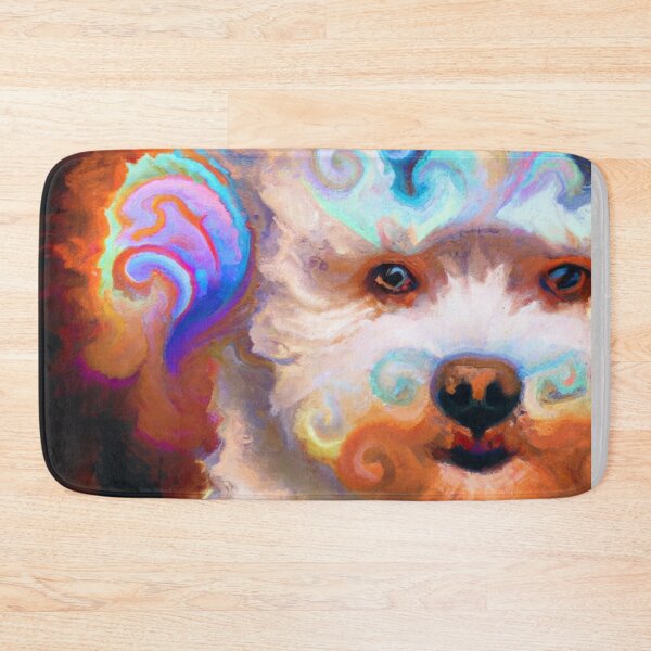 Item preview, Tribal Bichon Frise Dog Art 1 designed and sold by DiatomDesigns.