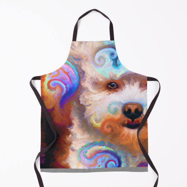 Item preview, Tribal Bichon Frise Dog Art 1 designed and sold by DiatomDesigns.