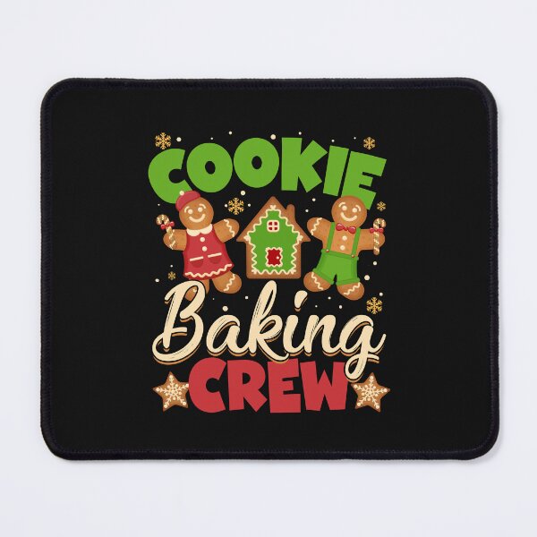 Item preview, Funny Merry Cookie Christmas Design Baking Crew Cute Gingerbread Man designed and sold by MichalwSatterf.
