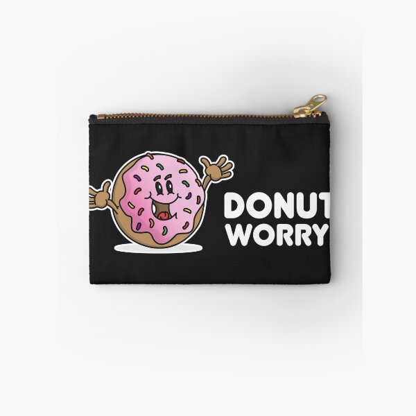 Item preview, Donut Worry Do Not Worry Be Happy! designed and sold by MeowsAndMakes.