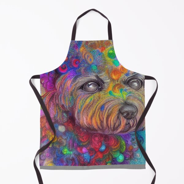 Item preview, Tribal Bichon Frise Dog Art 4 designed and sold by DiatomDesigns.