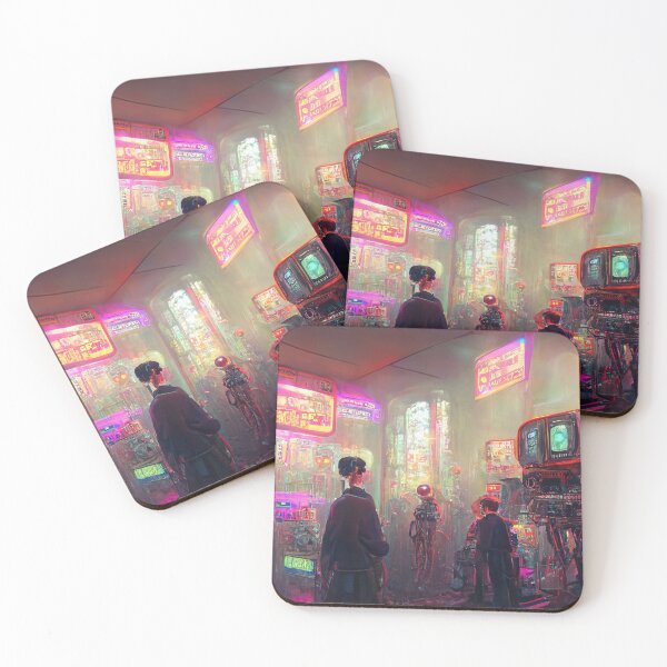 Item preview, Cyberpunk Worlds #CP1-7 designed and sold by DigitalvanShop.
