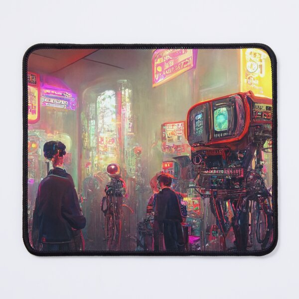 Item preview, Cyberpunk Worlds #CP1-7 designed and sold by DigitalvanShop.
