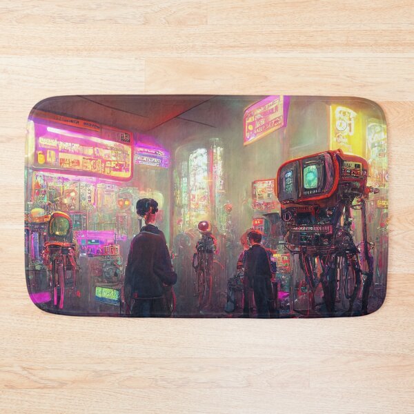 Item preview, Cyberpunk Worlds #CP1-7 designed and sold by DigitalvanShop.