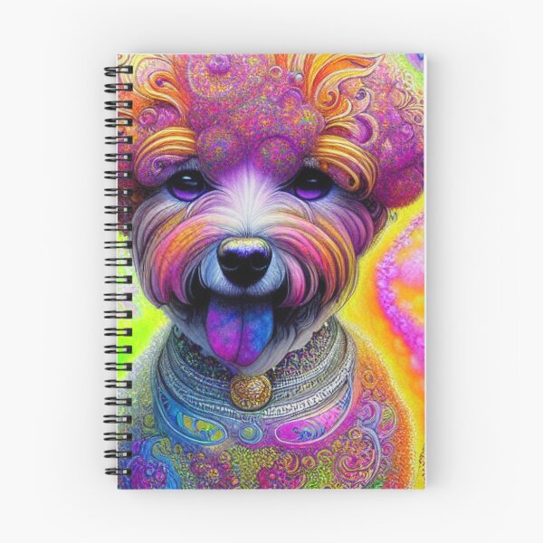 Item preview, Tribal Bichon Frise Dog Art 3 designed and sold by DiatomDesigns.