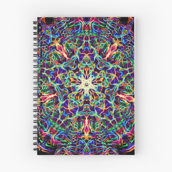 Item preview, Energy Mandala of 4D Hyperspace Visuals - Psychedelic Sacred Geometry Meditation Focus  designed and sold by Leah McNeir.