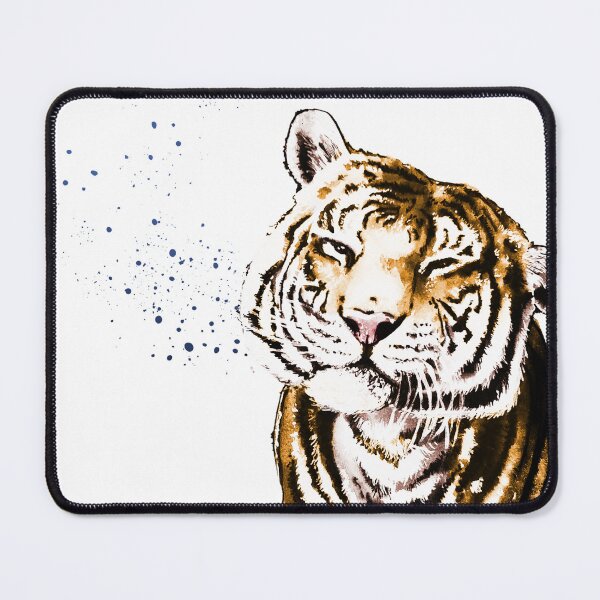 Item preview, Shake it off! Tiger after a swim. designed and sold by Amanda Richmond.