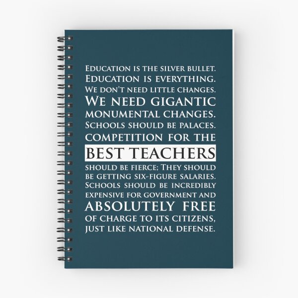 Item preview, The West Wing - Education Speech Sam Seaborn    designed and sold by wendyjenn.