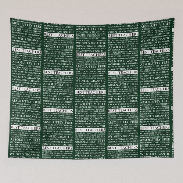 Item preview, The West Wing - Education Speech Sam Seaborn    designed and sold by wendyjenn.