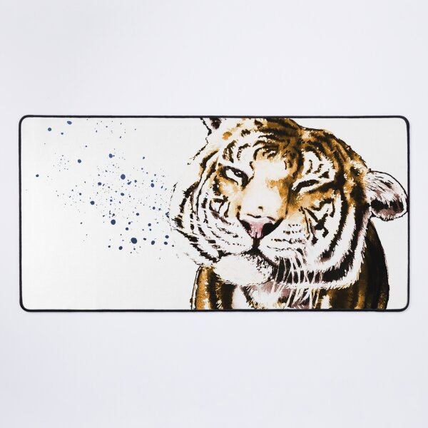 Item preview, Shake it off! Tiger after a swim. designed and sold by Amanda Richmond.