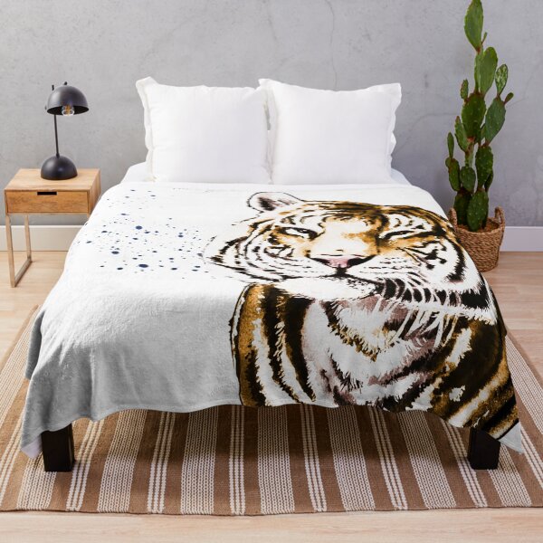 Item preview, Shake it off! Tiger after a swim. designed and sold by Amanda Richmond.