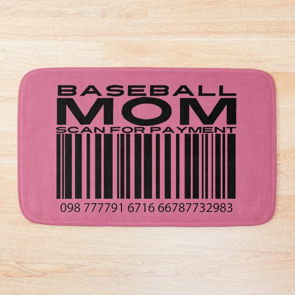 Item preview, Baseball Mom Scan For Payment | Baseball Mommy | Baseball Parent (White Lettering Available) designed and sold by Wavecrest Wearables.
