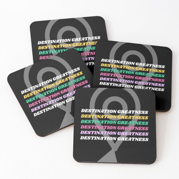 Item preview, Destination Greatness designed and sold by StikEmUp Stickers .