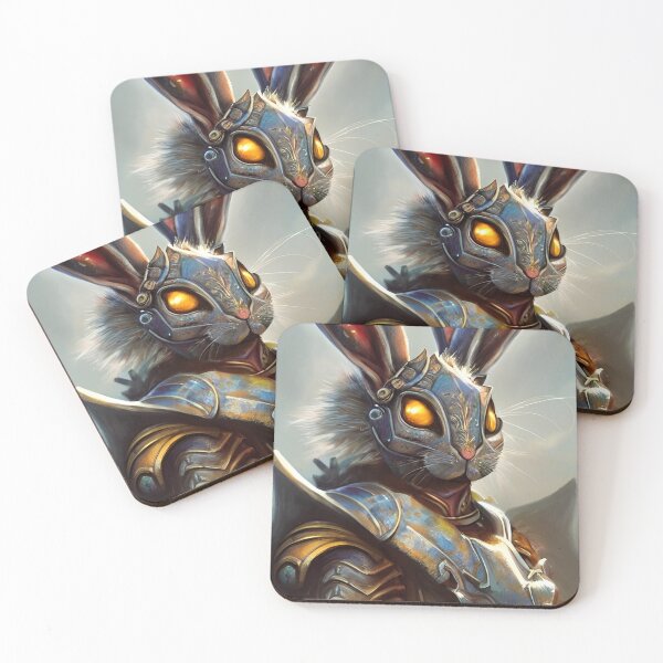 Item preview, AI Generated Art, War Rabbit designed and sold by RabbitHoleMI.