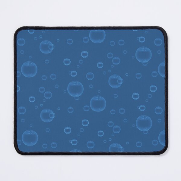 Item preview, Sea Blue Underwater Air Bubbles Repeat Pattern designed and sold by rhombusOnion.