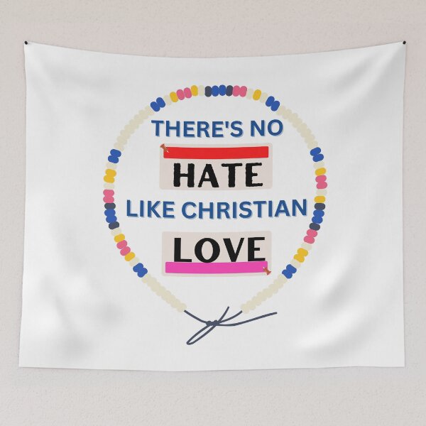 Item preview, There's no hate like christian love designed and sold by DivineLiveShop.