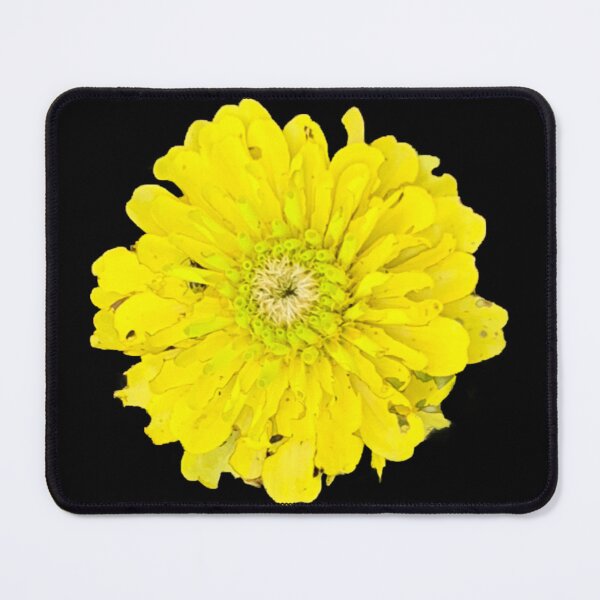Item preview, Yellow Zinnia Flower designed and sold by homesteadswag.